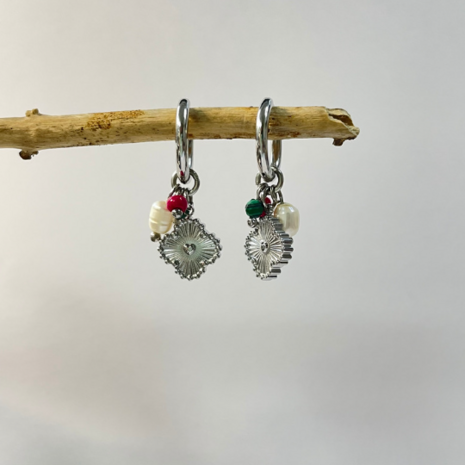 Stralend hart zilver