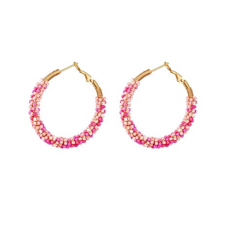 Creool Beads Roze - Goud