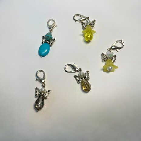 Sleutelhanger Engel - Turquoise