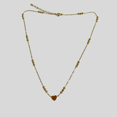 Hart Ketting Goud