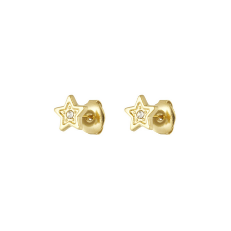  Stud Ster Strass - Goud