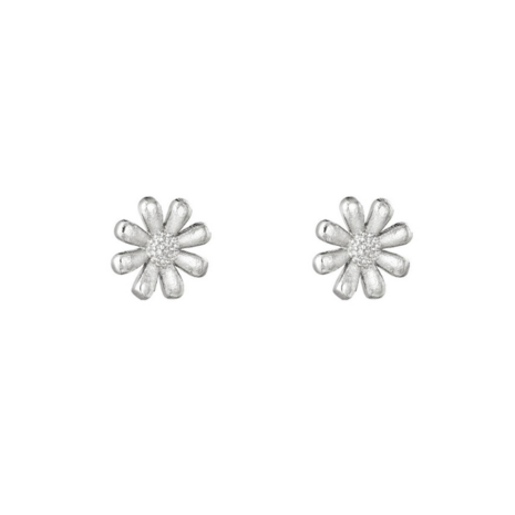 Stud Daisy - Zilver