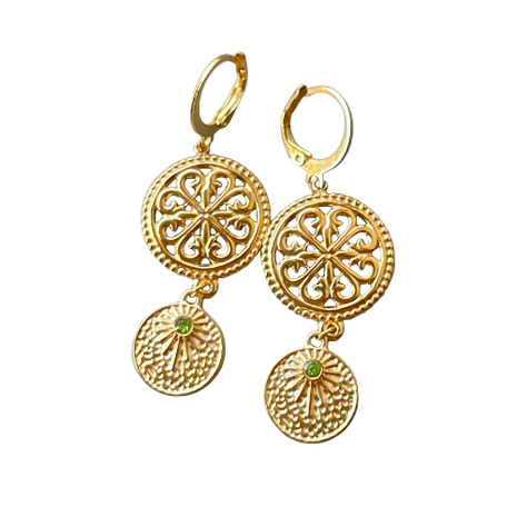 Oorring Cirkels - Goud