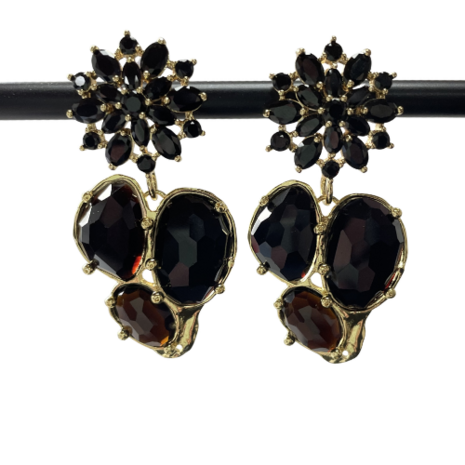 Oorsteker Onyx hanger