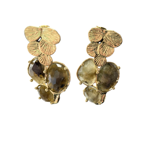 Oorsteker Labradoriet hanger