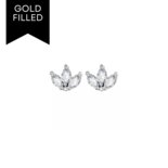Jacqueline - Wit goud (Gold Filled)