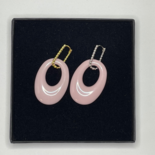 Maxima - Druppel oud roze (925 Echt zilver)