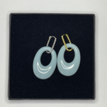 Maxima - Druppel blauw (925 Echt zilver)