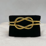 Knoop RVS goud