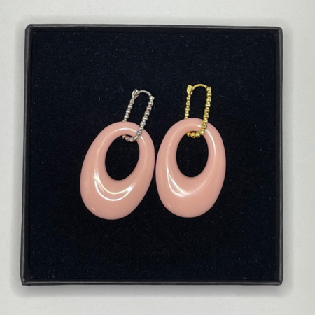 Maxima - Druppel roze (925 Echt zilver)