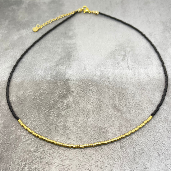 Miyuki zwart goud