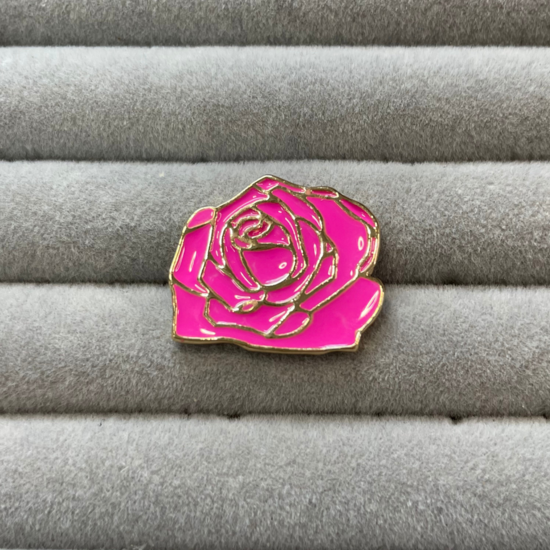 PIN - Roos magenta