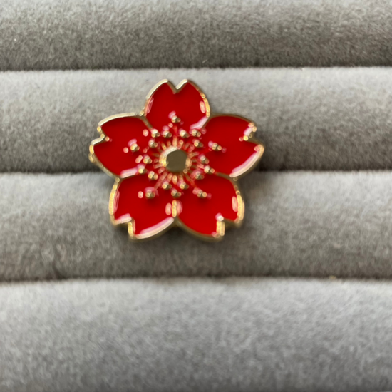 PIN - Sakura rood