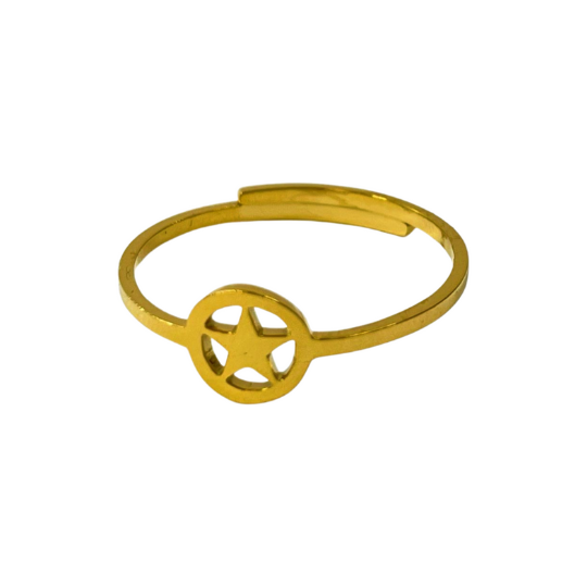 Open ster - Goud