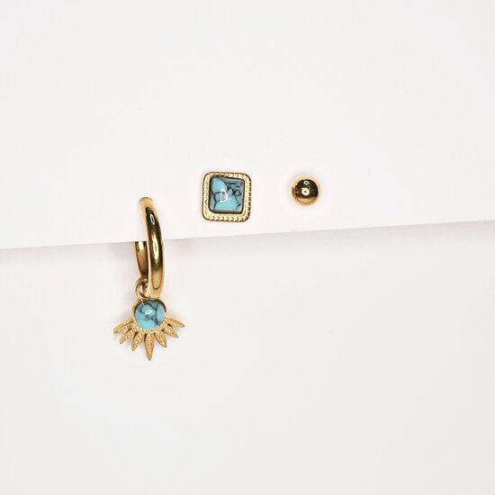 Earparty set Turquoise
