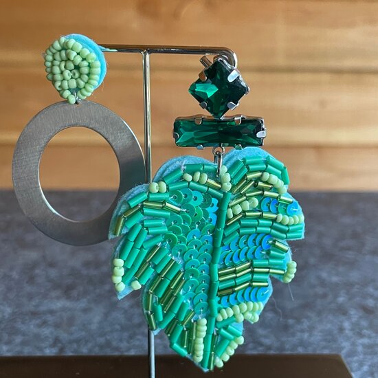 Green Leafs - Stainless Steel