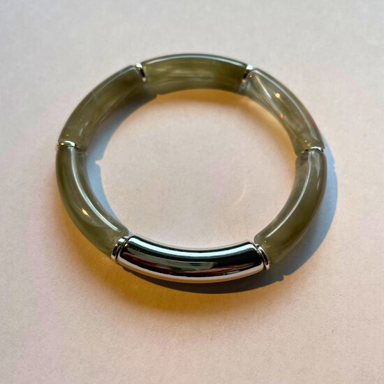 Tube greige zilver