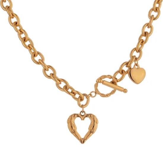 Ketting Hart RVS