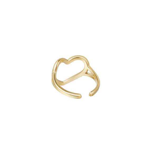 Ring Hart Goud