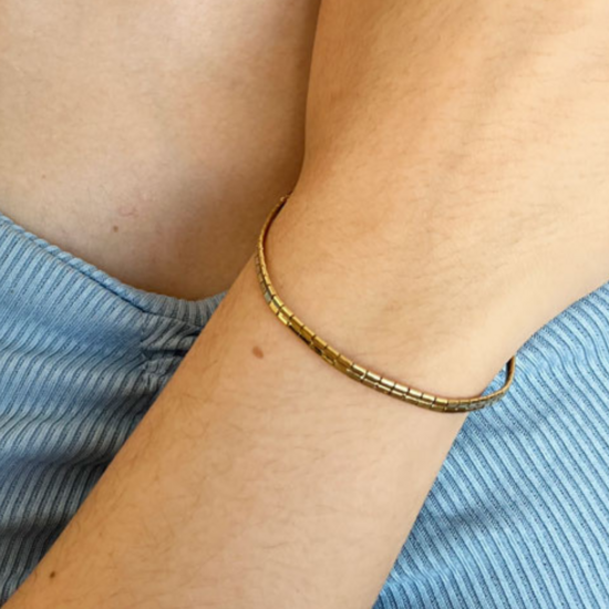 Cubic Armband Zilver