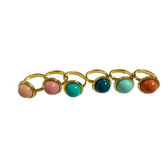 Turquoise - Goud
