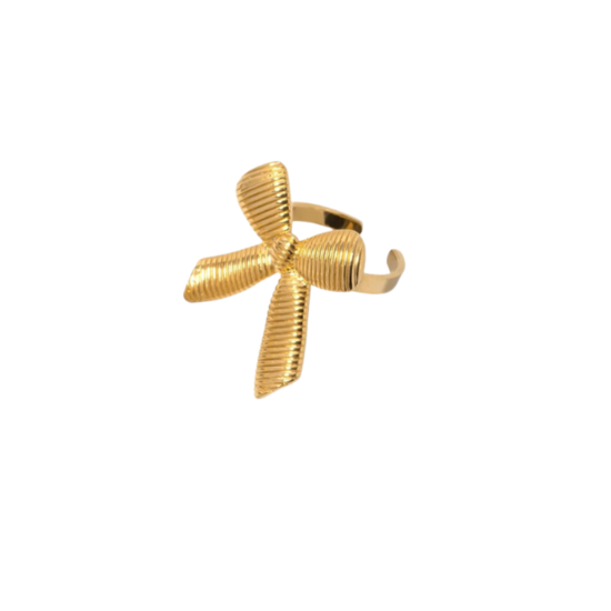 Ring Strik - Goud