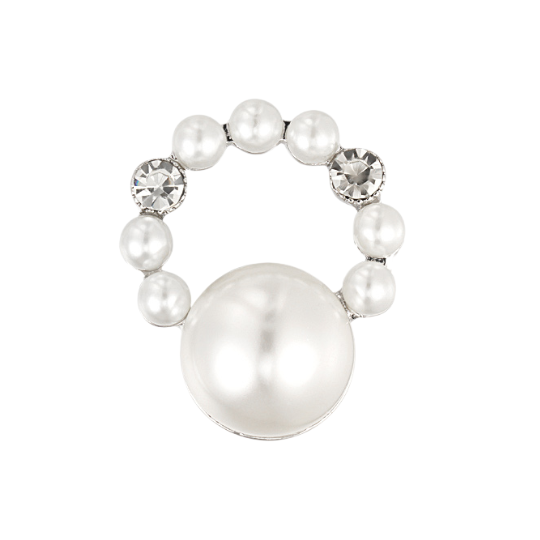 Speld Zilver Parels