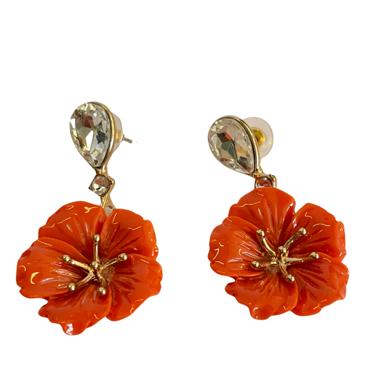 Crystal Rood/Oranje/Bruin