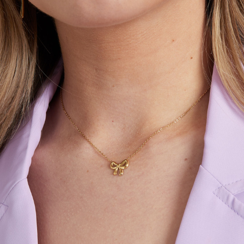Ketting Strik - Zilver