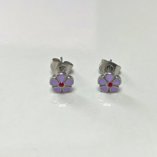 Daisy - Zilver - Lila