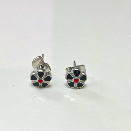 Daisy - Zilver - Zwart