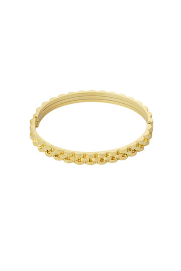 Bangle schakel - Goud