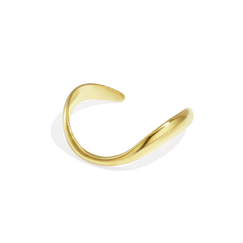 Bangle cuff Organisch - Goud