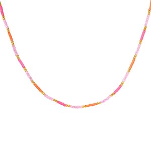 Beads Colorful - Roze/Oranje
