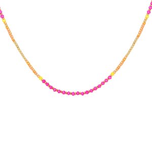 Beads Party - Oranje/Roze