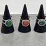 Annebel - Rode Agaat- Zilver