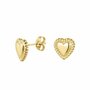 Stud hart big - Goud