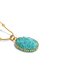 Bolletjes Ketting Amazoniet_